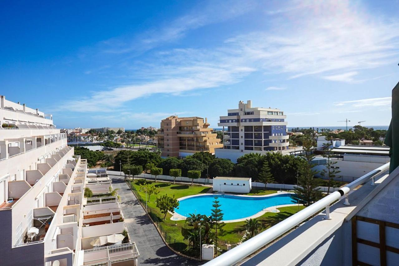 Bonito Apartamento Ideal Para Familias Con Piscina Y Pista De Padel En Roquetas روكيتاس ذي مار المظهر الخارجي الصورة